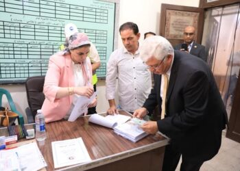 وزير التعليم العالي يُدلي بصوته في انتخابات مجلس الشيوخ ٢٠٢٥ بالتجمع الخامس