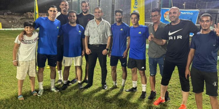 ختام فعاليات بطولة كرة القدم الخماسية بمركز مارينا