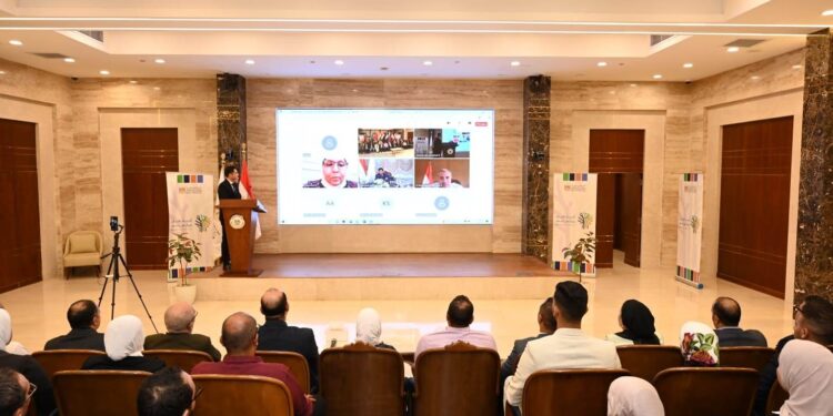 وزير الشباب يلتقي المشاركين في المعسكر الثاني لأندية شباب بريكس بلس بمراكز الشباب