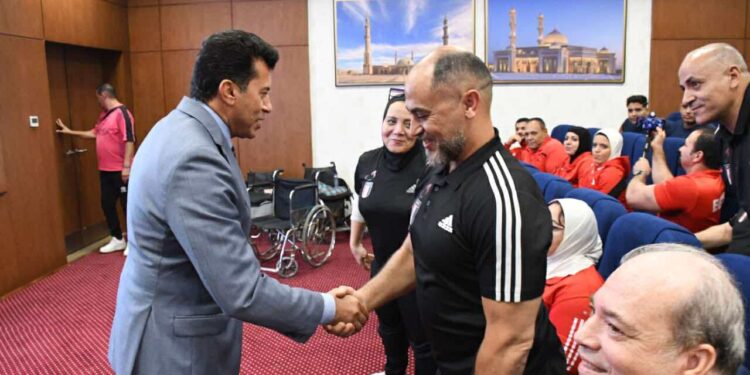 وزير الرياضة يشهد مؤتمر إعلان رعاية شركة العاصمة الإدارية لبطولة العالم لرفع الأثقال البارالمبية