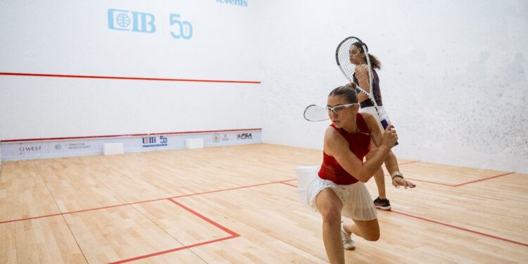 تألق مصري في اليوم الثاني من الأدوار التمهيدية لبطولة CIB المفتوحة للاسكواش 2025