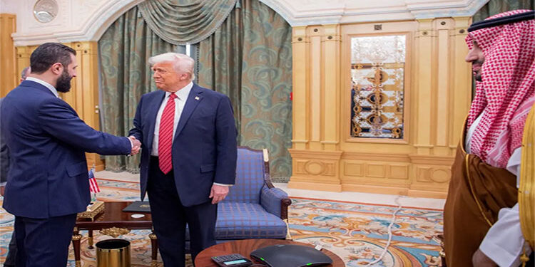 لقاء نادر بين الرئيس السوري أحمد الشرع وترامب على هامش اجتماعات الأمم المتحدة