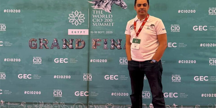 اختيار المهندس رفيق قبطان كسفير عن مصر في مجال التحول الرقمى لدى مؤسسة CIO Forms الدولية و GEC Media