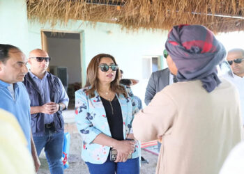 وزيرة التنمية توجه بسرعة التنسيق لبحث الحلول لمشكلات أهالي وادي مجيرح بمدينة دهب