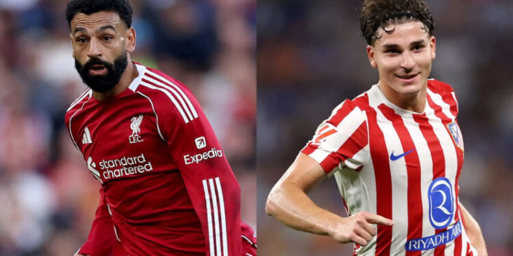 موعد مباراة ليفربول وأتلتيكو مدريد الليلة في دوري أبطال أوروبا