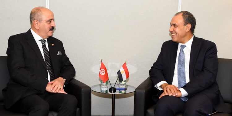 وزير الخارجية يلتقي نظيره التونسي على هامش أعمال الجمعية العامة للأمم المتحدة