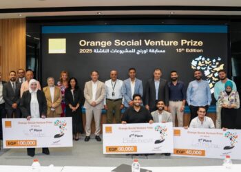 اورنچ مصر تُعلن عن الفائزين في مسابقتها المحلية للمشروعات الناشئة Orange Social Venture Prize