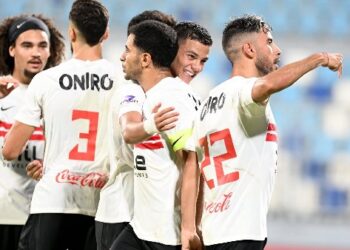 الزمالك ينهي الشوط الأول متقدمًا على الجونة بهدف نظيف