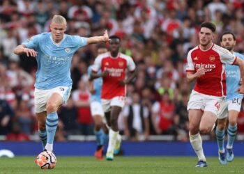 نتيجة مباراة مانشستر سيتي وأرسنال في الدوري الإنجليزي