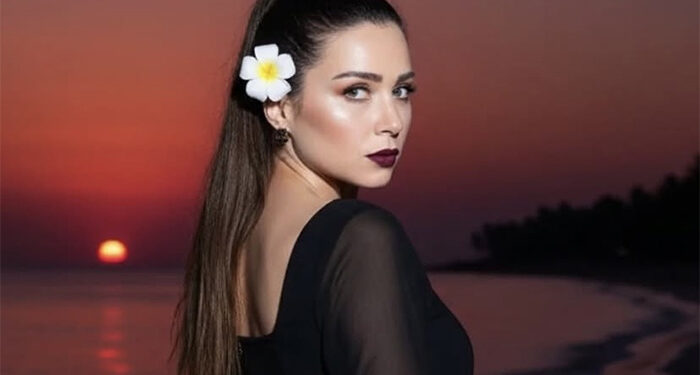 مي عز الدين بإطلالات جذابة بالذكاء الاصطناعي