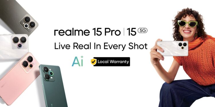 سلسلة realme 15 تطلق هاتف الجيل الجديد بذكاء اصطناعي متطور وكاميرا رائدة لتجربة تصوير استثنائية، يتوفر في سبتمبر  أعلنت ريلمى، العلامة التجارية الأسرع نموًا في سوق الهواتف الذكية بمصر، عن الإطلاق المرتقب لسلسلة هواتفها الأحدث realme 15 ، والمقرر طرحها رسميًا في سبتمبر 2025. حيث تم تصميم هذه السلسلة الجديدة خصيصًا للأشخاص الاكثر طاقة وحيوية، الذين يعشقون الاستمتاع بالحياة وصناعة لحظات لا تُنسى. تأتي سلسلة realme 15 ضمن فئة الهواتف فوق المتوسطة، حيث تقدم مزيجًا مثاليًا من المزايا المتطورة والأداء الممتاز لتلبية احتياجات المستخدم العصري الباحث عن الأداء القوي والمرح في الوقت نفسه. وبعد أن أثبتت سلسلة ريلمى الرقمية مكانتها كخيار أول للكاميرا في فئتها، وتواصل الآن السلسلة الجديدة realme 15 رفع معايير التصوير من خلال كاميرا ثلاثية متطورة، وعدسة رئيسية قوية بدقة 50 ميجابكسل مدعومة بتقنية Sony IMX896 ، لتمنح المستخدمين صورًا مذهلة عالية الجودة ودقيقة فى التفاصيل. ويعتمد هاتف realme 15 5G pro على أقوى معالج في فئتها Snapdragon 7 Gen 4 ، الذي يضمن أداءً سلسًا وسرعاة فائقة وتجربة ألعاب متطورة. كما يأتى مزود بأكبر بطارية في فئتها بسعة ضخمة تبلغ 7000 مللي أمبير، مدعومة بتقنية الشحن السريع 80W، لتمنح المستخدم تجربة استخدام تدوم طوال اليوم وأكثر. يجمع realme 15 5G بين كاميرا لديها قدرات تصوير فائقة، والأداء القوي، وبطارية تدوم طويلاً، ليكون الخيار الأمثل للمستخدمين الساعين إلى تجربة هاتف ذكي رائدة كما أضافت ريلمي خاصية AI Edit Genie إلى سلسلة realme 15، سواء realme 15 5G أو realme 15 5G Pro، لتعكس التزام ريلمى بدمج تقنيات الذكاء الاصطناعي في هواتفها وتمكين المستخدمين من إطلاق العنان لإبداعهم. ومن الجدير بالذكر أن التشابه الاستراتيجي بين realme 15 5G وrealme 15 5G Pro يمنح المستخدمين حرية اختيار الهاتف الأنسب لهم وفق احتياجاتهم وتفضيلاتهم، مع الثقة الكاملة بأنهم سيحصلون على هاتف مزود بأحدث التقنيات والقدرات المبتكرة.