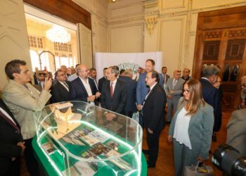 وزير الاتصالات يفتتح معرض للطوابع البريدية بمركز إبداع مصر الرقمية – قصر السلطان حسين كامل