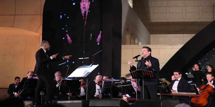 بمهرجان الموسيقى الليلة.. هانى شاكر فى النافورة وحنين الشاطر بالإسكندرية