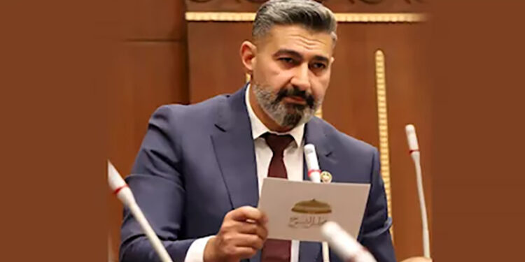 الفنان ياسر جلال يؤدي اليمين الدستورية في مجلس الشيوخ