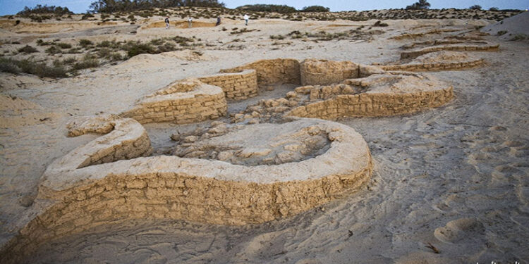 اكتشاف قلعة عسكرية جديدة من عصر الدولة الحديثة على طريق حورس الحربي بسيناء