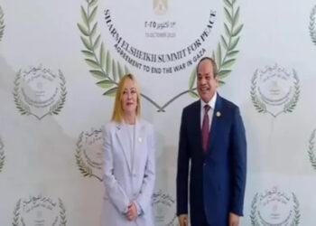 الرئيس السيسي يستقبل رئيسة وزراء الجمهورية الإيطالية