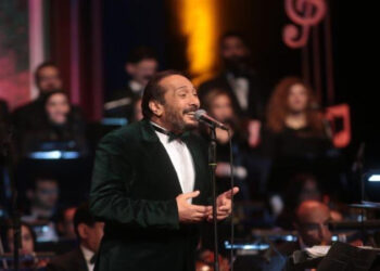 على الحجار نجم حفل الليلة بمهرجان الموسيقى العربية على مسرح النافورة