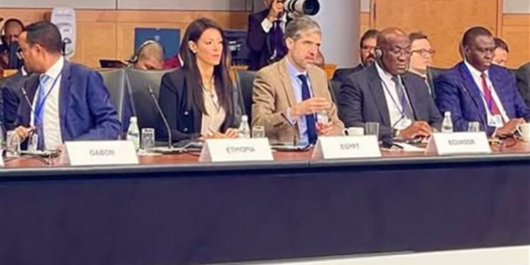 وزيرة التخطيط تُلقي كلمة بالاجتماع الوزاري لمجموعة الـ 24 الحكومية الدولية