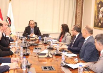 وزير قطاع الأعمال يستقبل رئيس مجموعة اروجلو العالمية لبحث فرص الاستثمار والتعاون