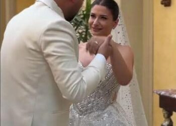 لقطات جديدة من حفل زفاف حاتم صلاح