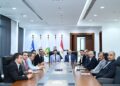 وزير الرياضة يلتقي رئيس الاتحاد المصري لكرة القدم