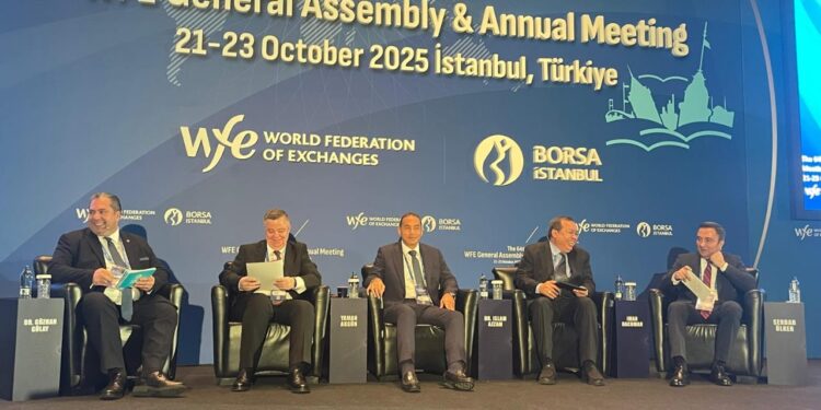 رئيس البورصة يشارك في المؤتمر السنوي والجمعية العامة السنوية الـ64 للاتحاد العالمي للبورصات (WFE)