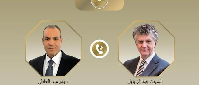 اتصال هاتفي بين وزير الخارجية ومستشار الأمن القومي البريطاني
