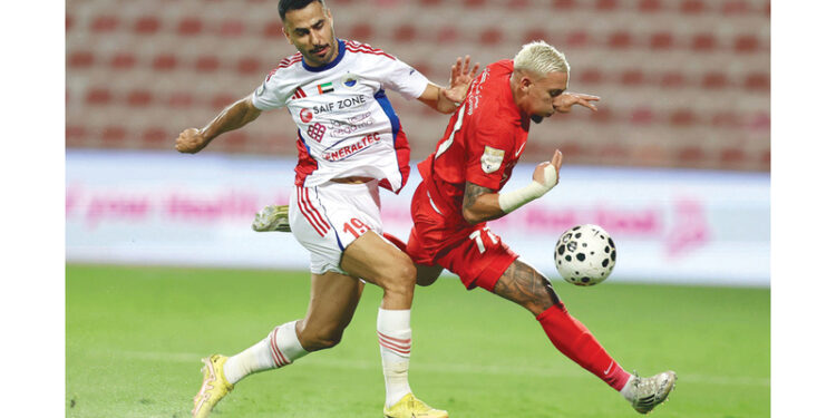 البث المباشر لجولة جديدة من دوري أدنوك.. مباراة خورفكان وشباب الأهلي اليوم