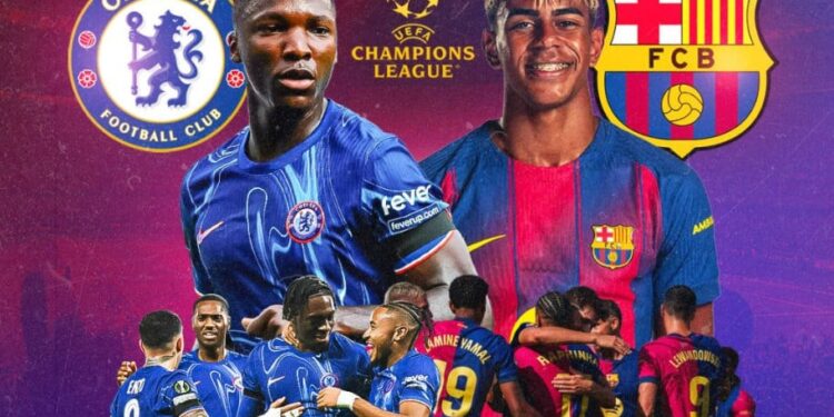 برشلونة يخسر من تشيلسي في دوري أبطال أوروبا