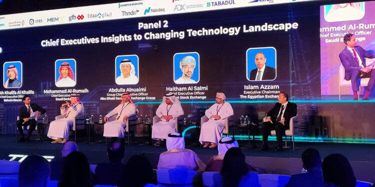 البورصة المصرية تشارك في جلسة نقاشية ضمن مؤتمر”The Market 2.0″ المنعقد بالبحرين