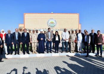 QNB  مصر ومركز بحوث الصحراء يوزعان مشروعات تنموية على المزارعين في سهل القاع بجنوب سيناء