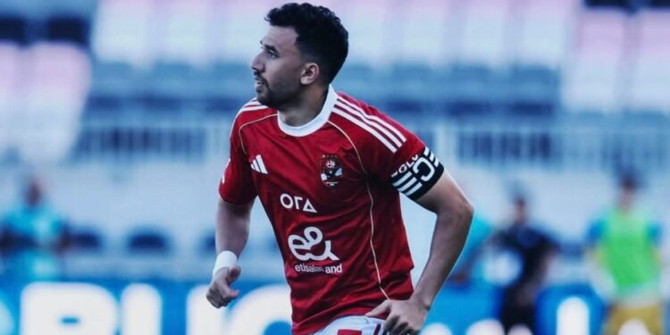 تريزيجيه يسجل هدف تقدم الأهلي أمام شبيبة القبائل بالدقيقة 36