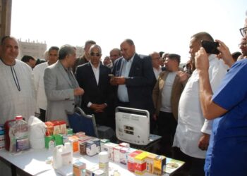 انطلاق “قوافل التنمية الشاملة” من المنيا لخدمة المزارعين والمربين بـ 30 سيارة خدمات متكاملة