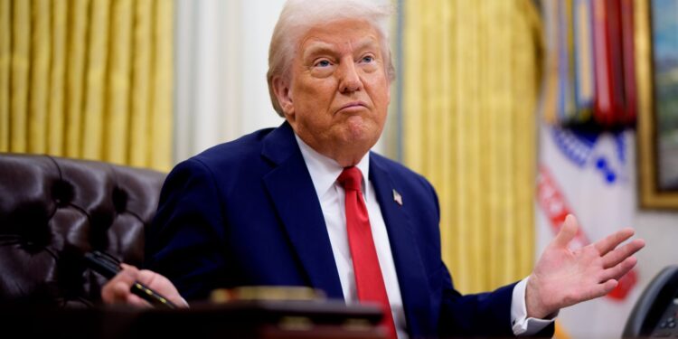 ترامب يتعهد بمنح 2000 دولار لكل أمريكى من عائدات الرسوم الجمركية