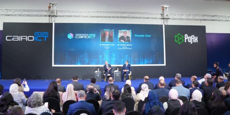 محمد فريد.. يكشف عن إطلاق أول منصة دفع إلكتروني للمؤسسات المالية غير المصرفية في مقابلة استثنائية خلال فعاليات معرض Cairo ICT 2025