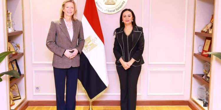 وزيرة التضامن تلتقي ممثلة الاتحاد الأوروبي لحقوق الإنسان