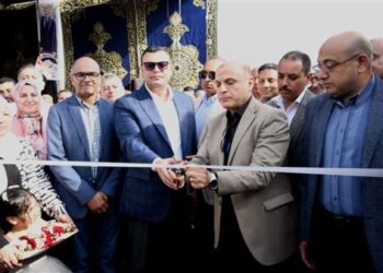 وزير الإسكان ومحافظ كفر الشيخ يفتتحان محطة مياة شرب دقميرة بطاقة ١٠ آلاف م٣ يوميًا