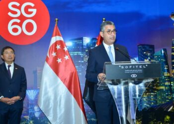 وزير التموين يشارك في احتفالية سفارة سنغافورة بالعيد الوطني الستين للاستقلال