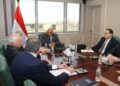 وزير الكهرباء يبحث مع رئيس مجموعة “كوبولوزيس اليونانية” مستجدات التنفيذ في مشروع الربط الكهربائي المصري اليوناني