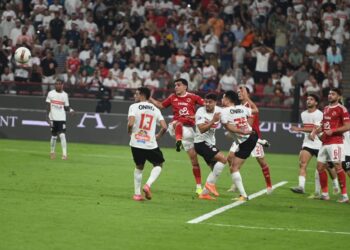 مروان عطية يُضيف الهدف الثاني للأهلي في شباك الزمالك بالسوبر المصري