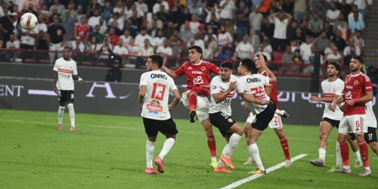 مروان عطية يُضيف الهدف الثاني للأهلي في شباك الزمالك بالسوبر المصري