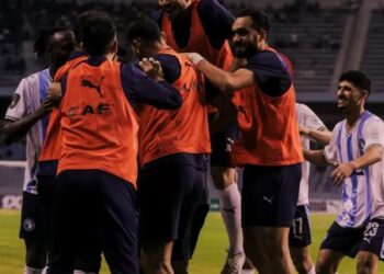 بيراميدز يهزم ديناموز بهدف بوبو ويعود من زامبيا بثلاث نقاط غالية