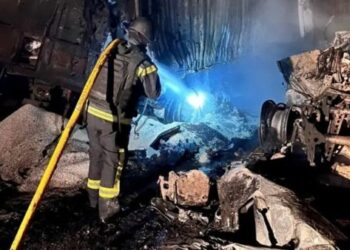 هجوم بطائرة مسيرة يخلف أضرارا في ميناء فولنا الروسي