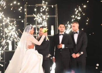 دموع الفرح والرقص والغناء.. محمد هنيدي يحتفل بزفاف ابنته فريدة بحضور نجوم الفن
