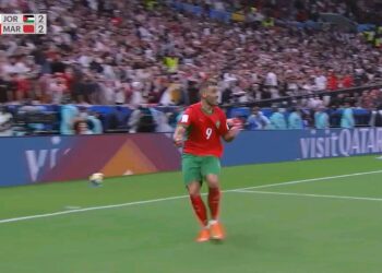 الأردن والمغرب في كأس العرب.. حمد الله يحرز الهدف الثالث لأسود الأطلس