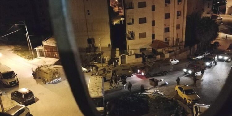 الاحتلال يقتحم المنطقة الشرقية من نابلس