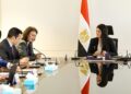 وزيرة التخطيط والتنمية الاقتصادية والتعاون الدولي تلتقي بعثة صندوق النقد الدولي لعرض تطورات