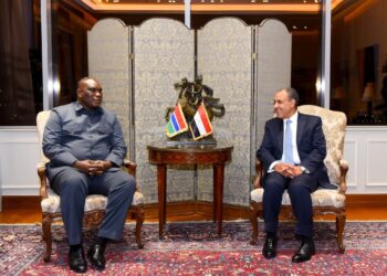 وزير الخارجية يلتقي وزير خارجية جامبيا لبحث سبل تعزيز العلاقات الثنائية