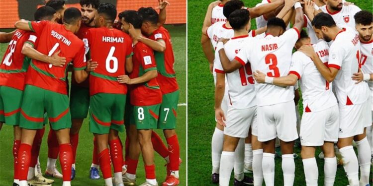 الأردن والمغرب فى لقاء قوي بنهائى كأس العرب 2025 الليلة