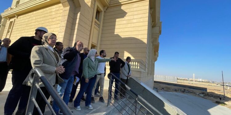 مسئولو جهاز العاصمة الجديدة يتفقدون الحي السكني الخامس (R5)لدفع الأعمال الجارية